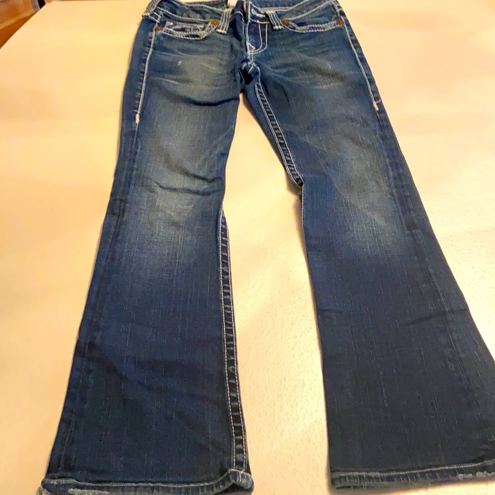 Low Rise boot cut true religion jeans